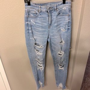 american eagle blue jeans